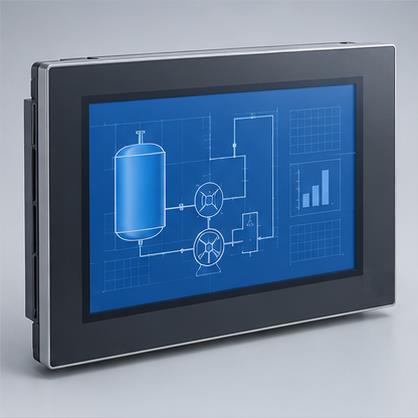 Тематическая визуализация: Панели оператора HMI